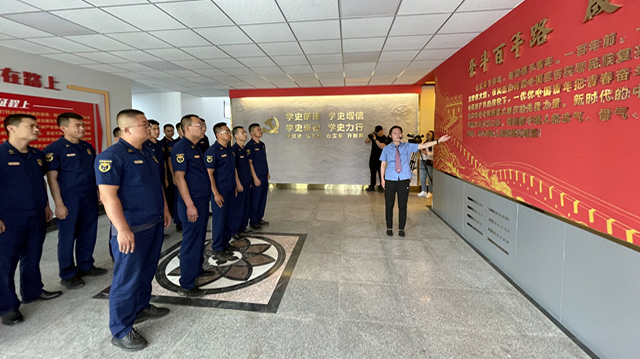 格爾木消防救援支隊(duì)抓實(shí)黨史學(xué)習(xí)教育“選修課”