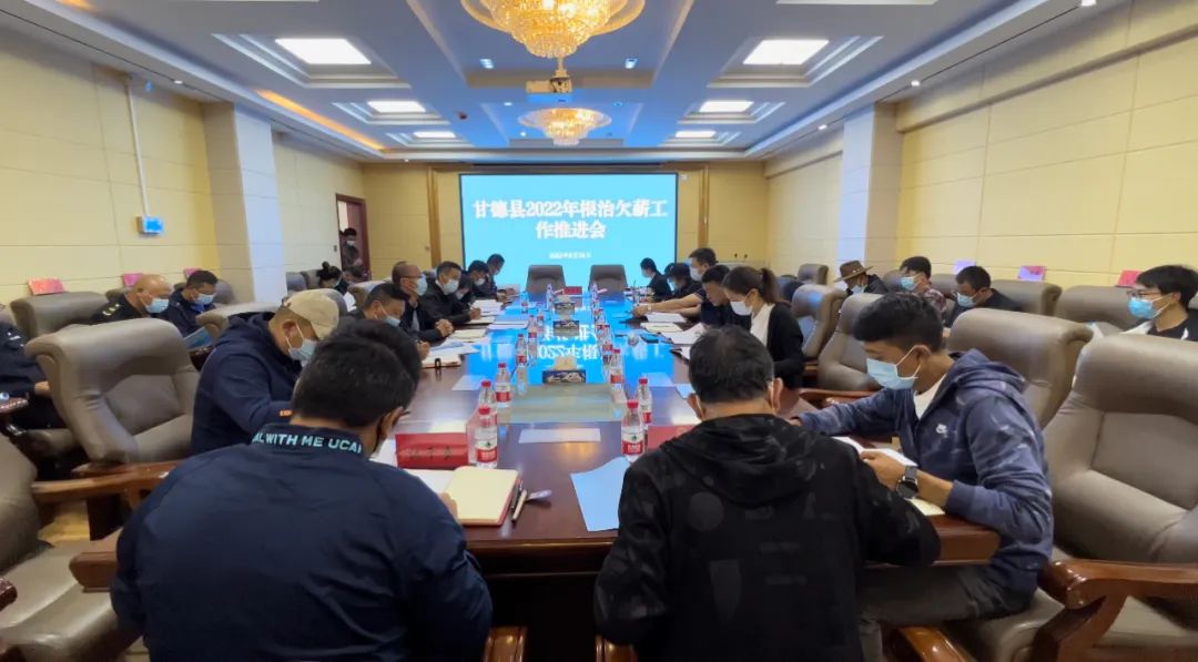工作會現(xiàn)場。甘德縣委宣傳部供圖