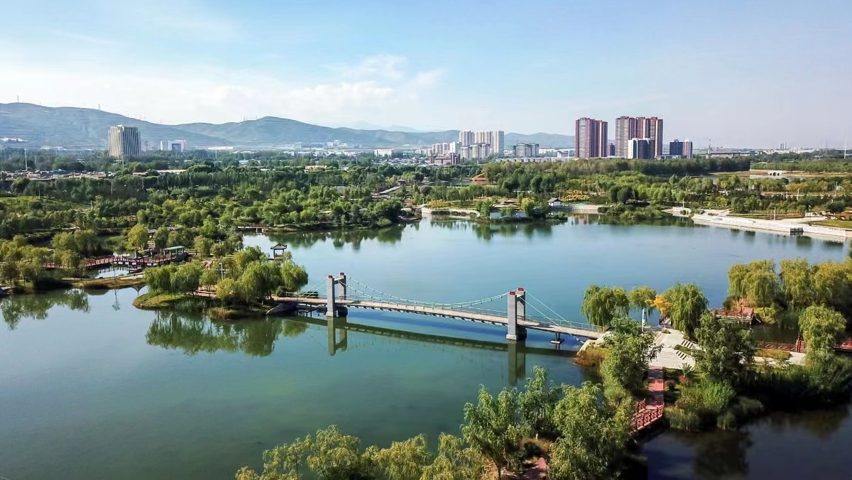生態(tài)西寧。西寧市河湖長制辦公室供圖