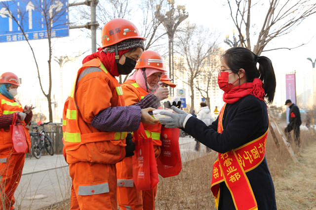 元宵節(jié)主題活動。中信銀行西寧分行供圖