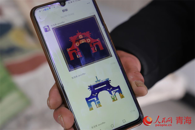 清華大學(xué)定制圖案。人民網(wǎng) 況玉攝