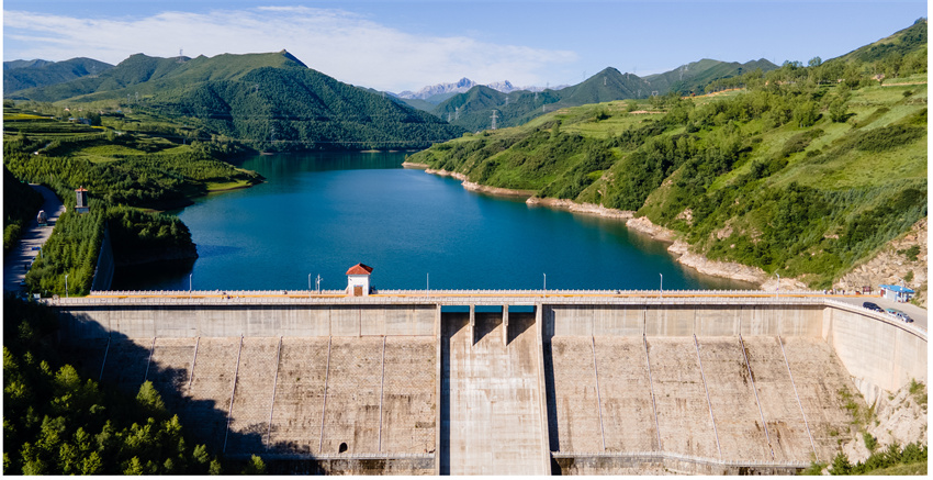 共和鎮(zhèn)盤道水庫。湟中區(qū)委宣傳部供圖
