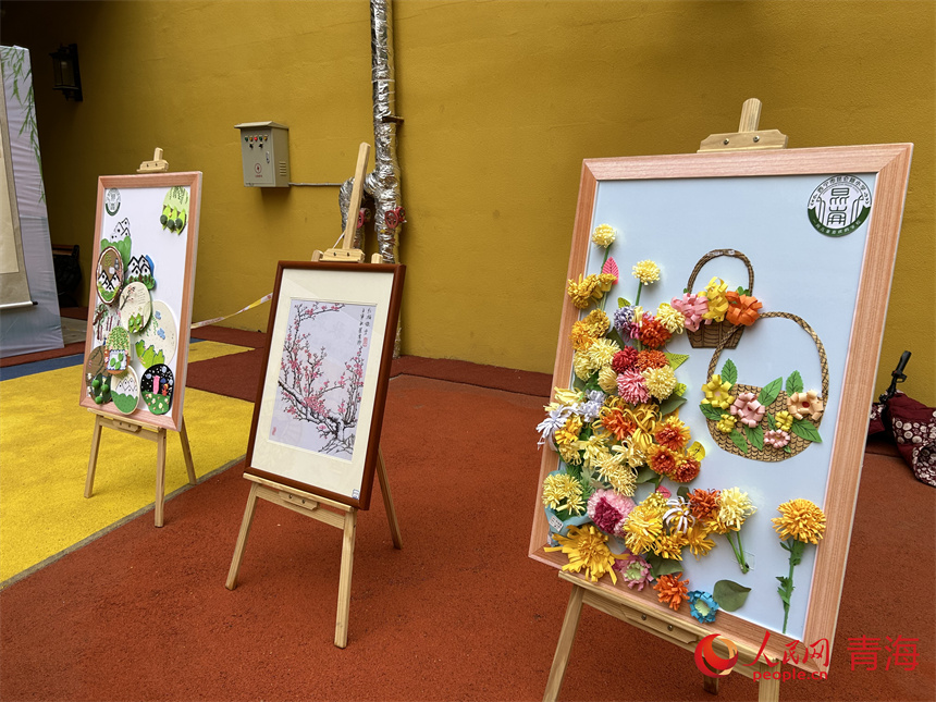作品展示。人民網(wǎng) 陳明菊攝