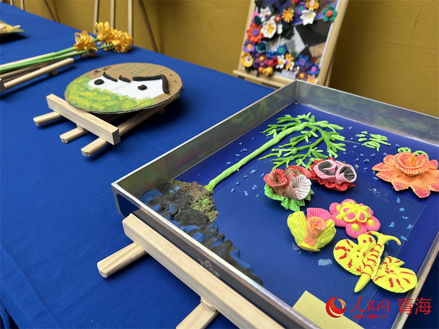 作品展示。人民網(wǎng) 陳明菊攝