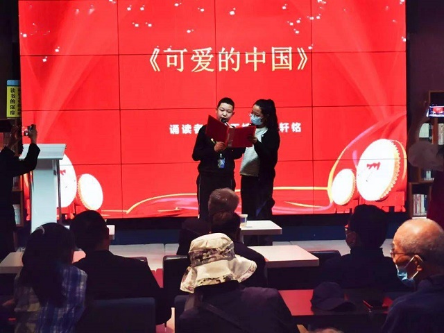 家庭親子閱讀分享活動。西寧市城西區(qū)委宣傳部供圖