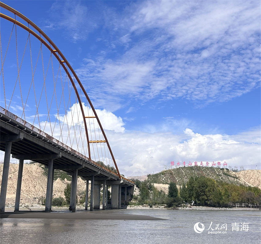 黃河清大橋。人民網(wǎng) 陳明菊攝