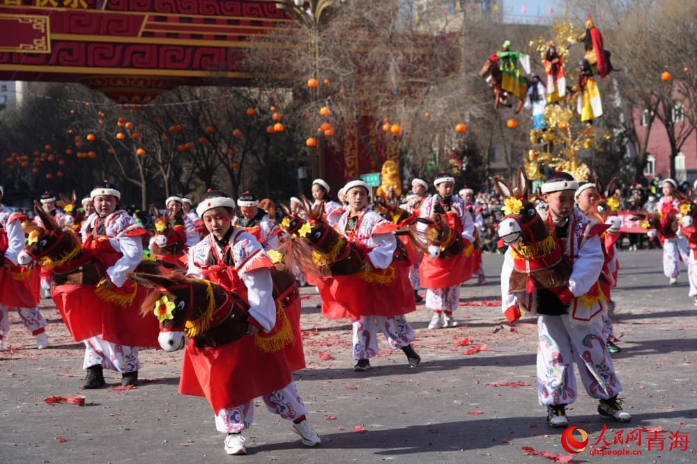 跑驢。人民網(wǎng) 況玉攝