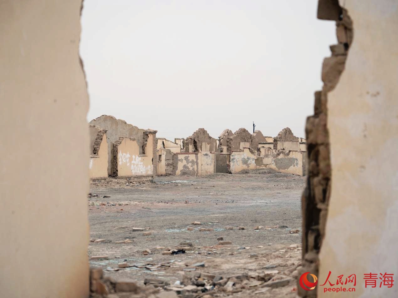 冷湖石油基地遺址。人民網(wǎng) 況玉攝
